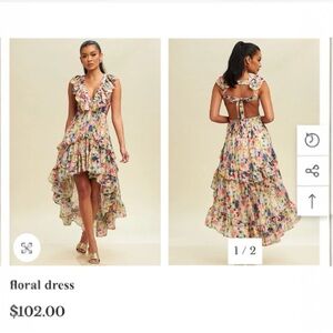 Brand New Luxxel High-Low dress.